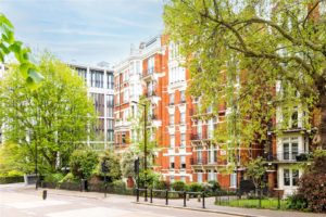 Exceptional four bedroom apartment with a private terrace for sale in Knightsbridge, overlooking Hyde Park.