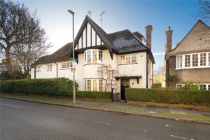 Semi-Detached family home with a 100 ft. south facing garden for sale in Hampstead Way, Hampstead Garden Suburb NW11